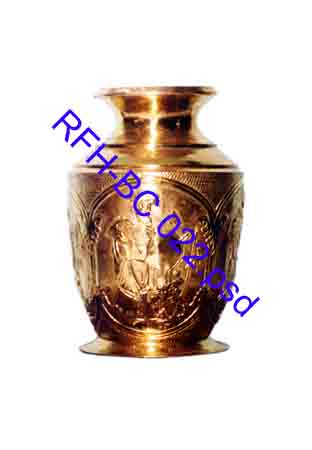 Indonesia Brass Jar