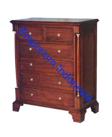 Antique Reproduction Empire Chest