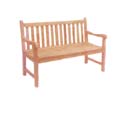teak patio bench
