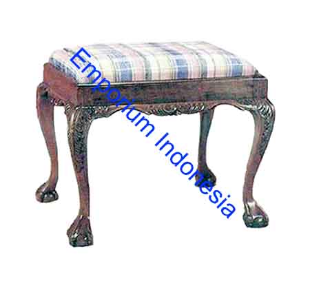 Small Padded Foot Stool