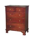 Wooden Chest Of Five Drawers